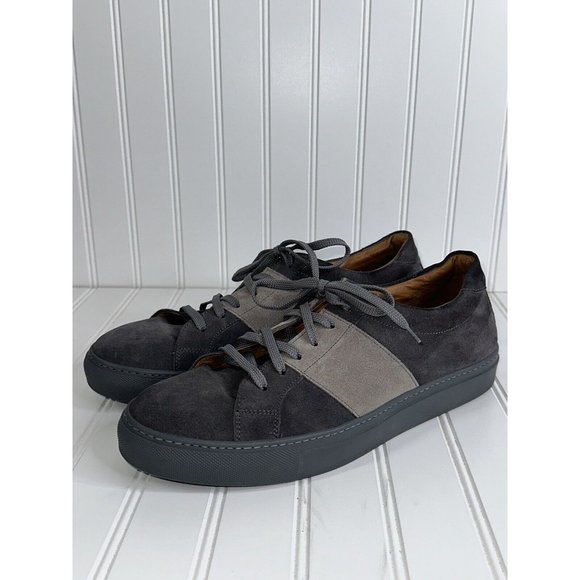 Saks Fifth Avenue Simon 18 Men’s Suede Sneakers Size 11M Mint Condition - Picture 3 of 16